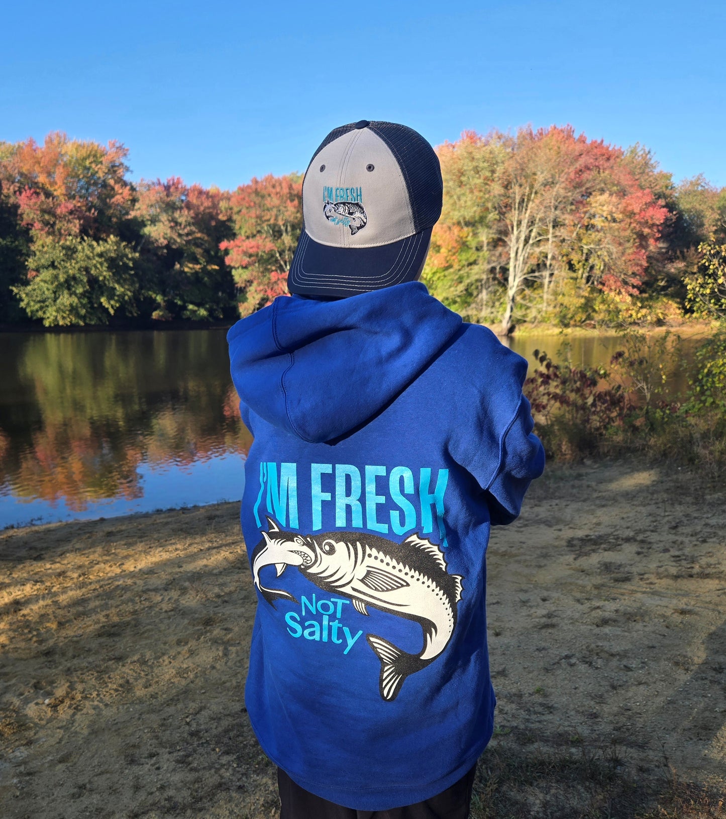 FRESH Edition I'm Fresh Not Salty Hooded Sweatshirt